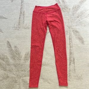 Hot Pink Spacedye Beyond Yoga leggings. Size S.